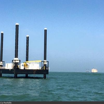 Remplacement de la plate-forme de Fort Boyard (2015)