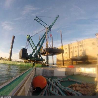 Remplacement de la plate-forme de Fort Boyard (2015)