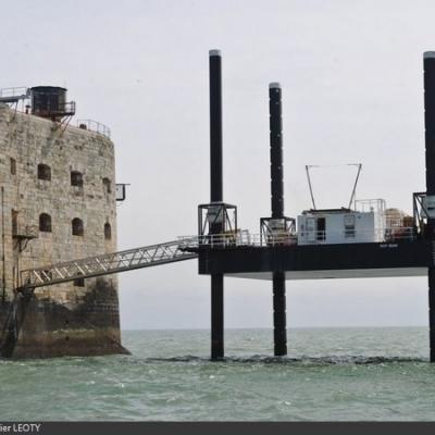 Remplacement de la plate-forme de Fort Boyard (2015)