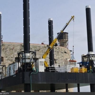 Remplacement de la plate-forme de Fort Boyard (2015)