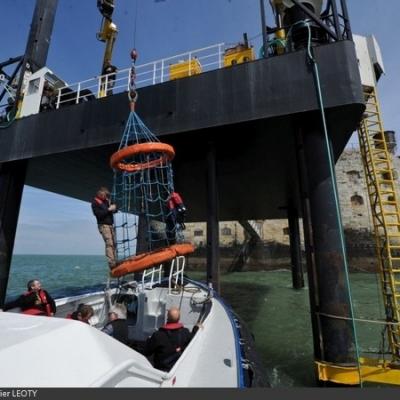 Remplacement de la plate-forme de Fort Boyard (2015)