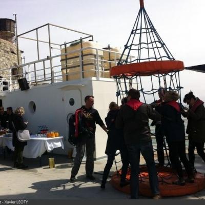 Remplacement de la plate-forme de Fort Boyard (2015)