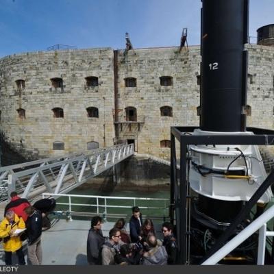 Remplacement de la plate-forme de Fort Boyard (2015)