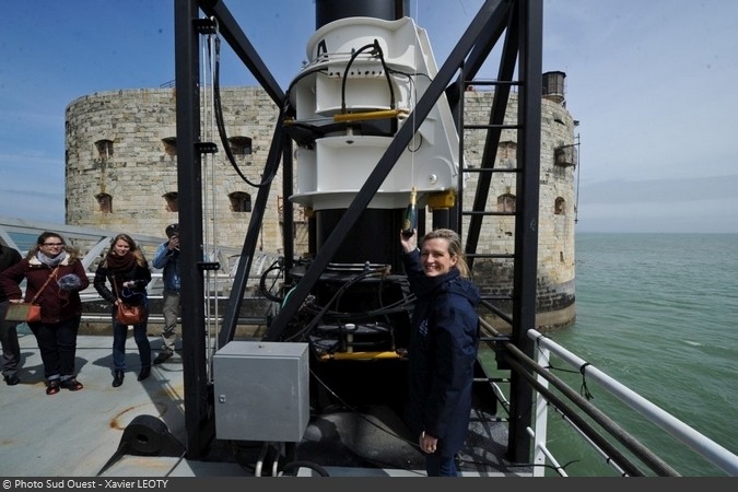 Remplacement de la plate-forme de Fort Boyard (2015)