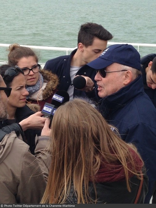 Remplacement de la plate-forme de Fort Boyard (2015)