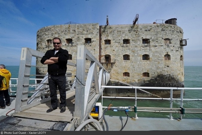 Remplacement de la plate-forme de Fort Boyard (2015)