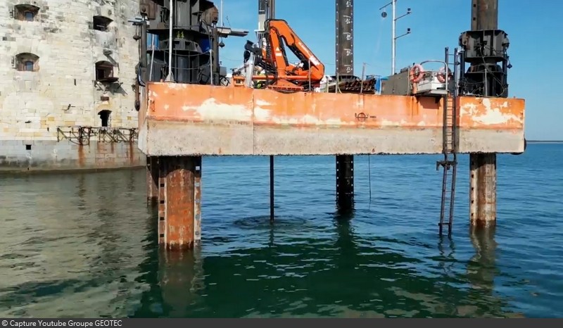 Chantier du siècle du Fort Boyard (année 2023)