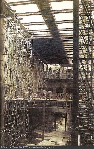 Restauration de la terrasse du Fort Boyard (1998-1999)