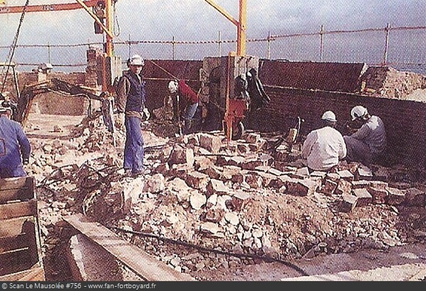 Restauration de la terrasse du Fort Boyard (1998-1999)