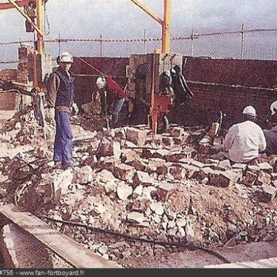 Restauration de la terrasse du Fort Boyard (1998-1999)