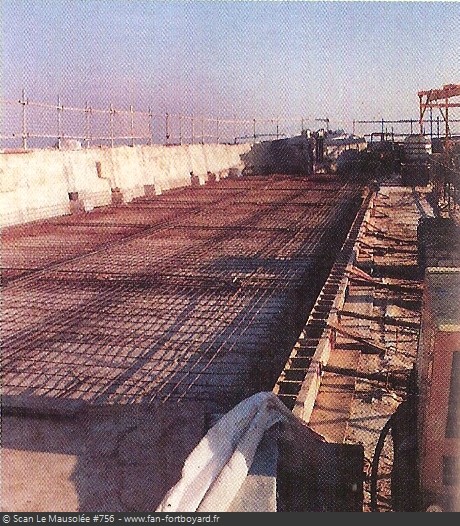 Restauration de la terrasse du Fort Boyard (1998-1999)