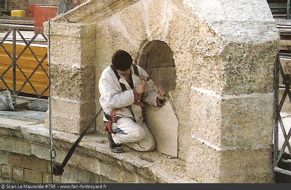 Restauration de la terrasse du Fort Boyard (1998-1999)