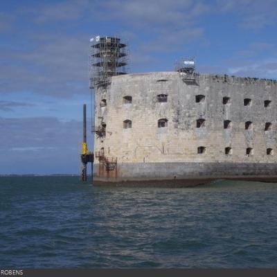 Restauration de la vigie et des façades de Fort Boyard (2011)