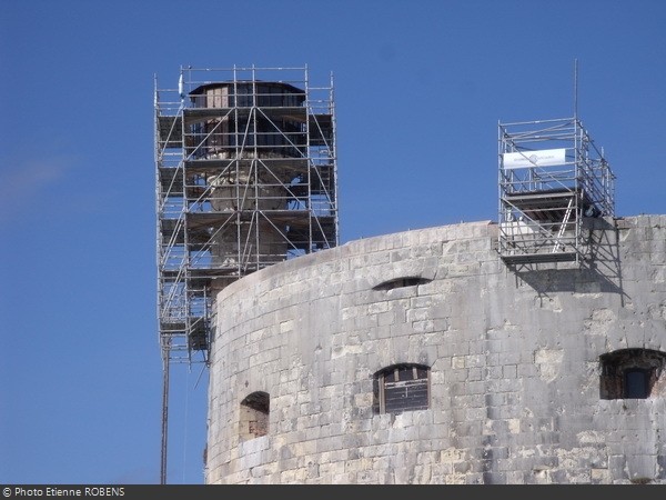 Restauration de la vigie et des façades de Fort Boyard (2011)