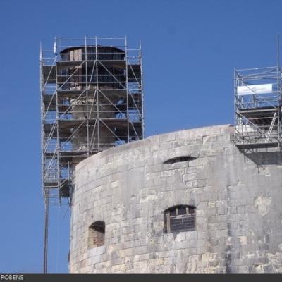 Restauration de la vigie et des façades de Fort Boyard (2011)