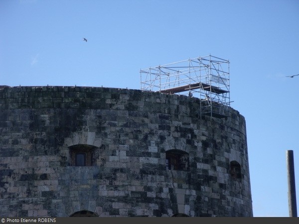 Restauration de la vigie et des façades de Fort Boyard (2011)