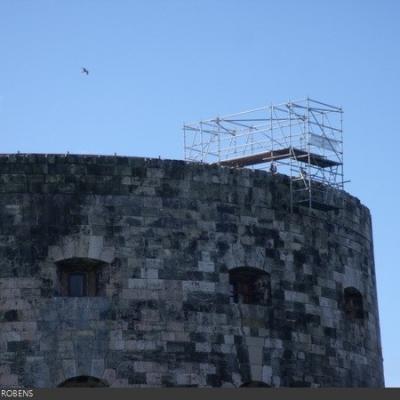 Restauration de la vigie et des façades de Fort Boyard (2011)