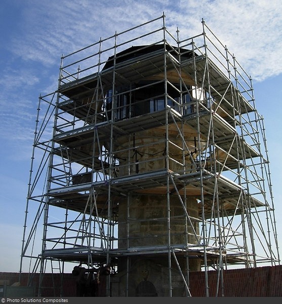 Restauration de la vigie et des façades de Fort Boyard (2011)