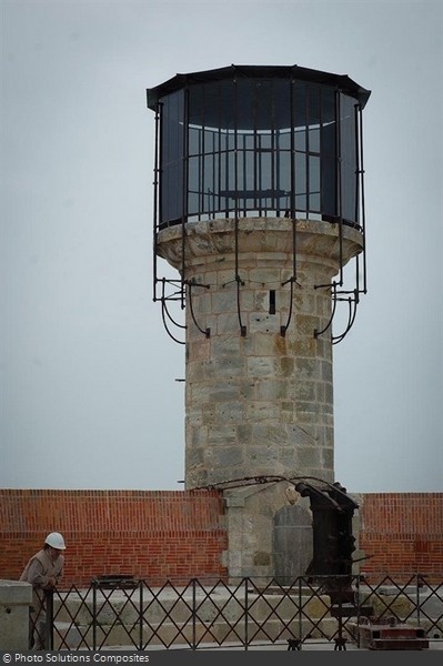 Restauration de la vigie et des façades de Fort Boyard (2011)