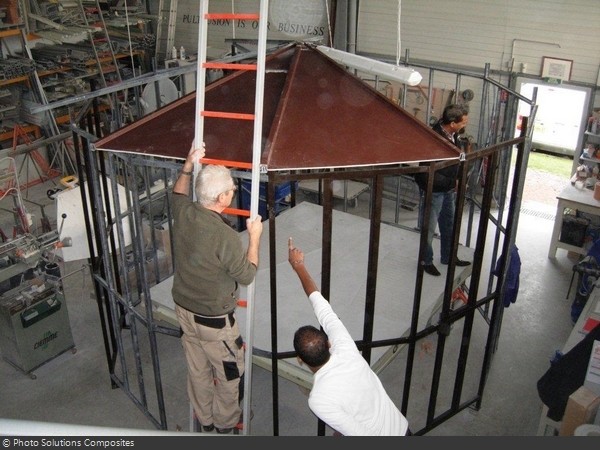 Restauration de la vigie et des façades de Fort Boyard (2011)