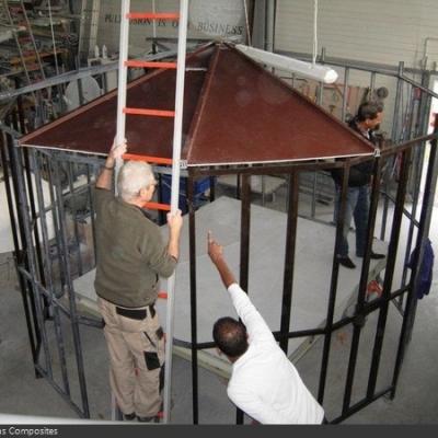 Restauration de la vigie et des façades de Fort Boyard (2011)