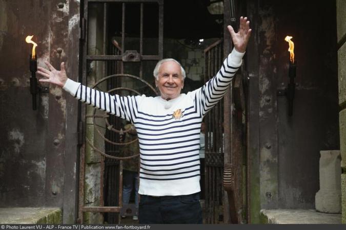 Fort Boyard 2024 - Patrice Laffont lors du tournage du 20 mai 2024